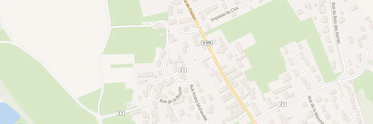 Plan du 4 Rue du Quart d’Avaux à Épervans