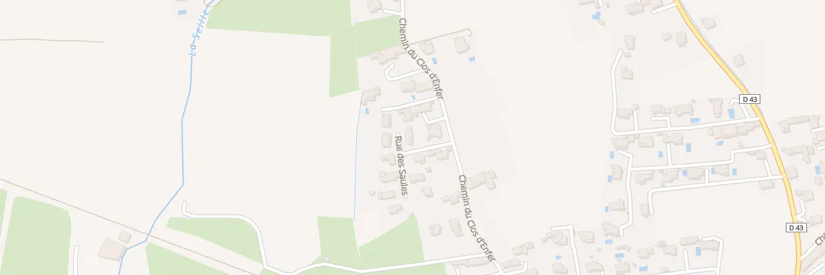 Plan du 557 Lot Les Saules à Jonquières