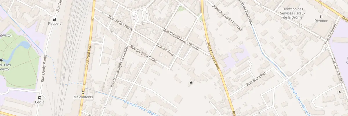 Plan du 18 Rue Simon de Sucy à Valence