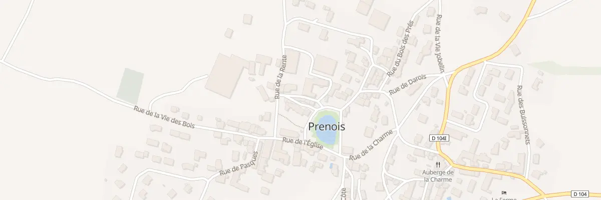 Plan du 5 Rle du Puits Forchon à Prenois
