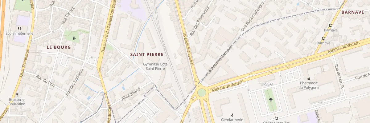 Plan du 47 Av Jean Jaures à Bourg-lès-Valence