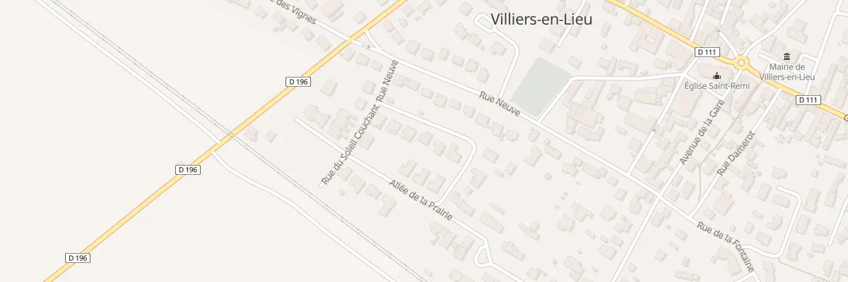 Plan du 8 Rue des Essarts à Villiers-en-Lieu