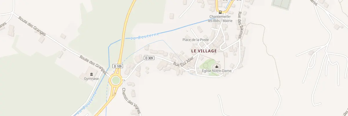 Plan du 5062 Le Village à Chantemerle-les-Blés