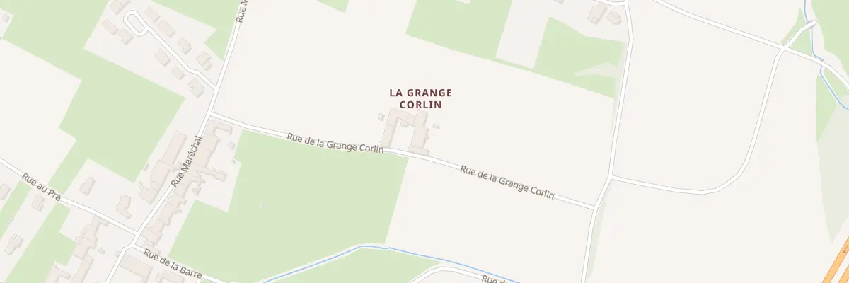 Plan du 275 Rue de la Grange Corlin à Uchizy
