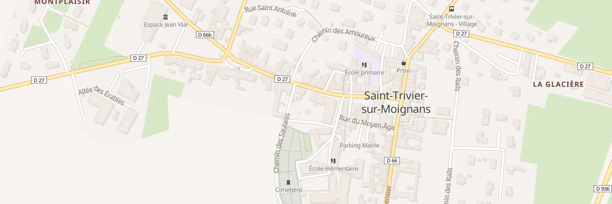 Plan du 149 Rue de la République à Saint-Trivier-sur-Moignans