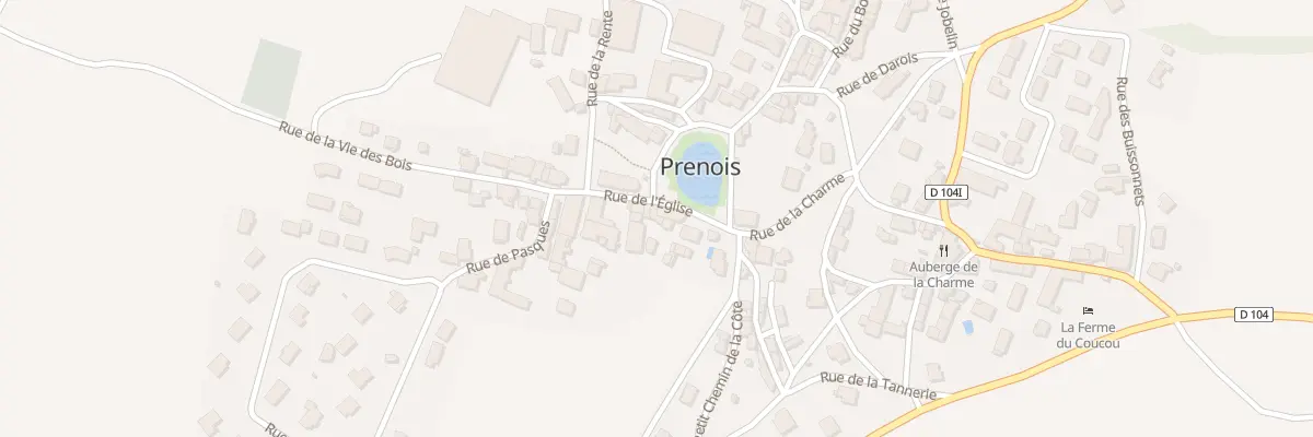 Plan du 12 Rue de l’Eglise à Prenois