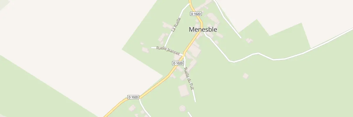Plan du 5 Gr Grande Rue à Menesble