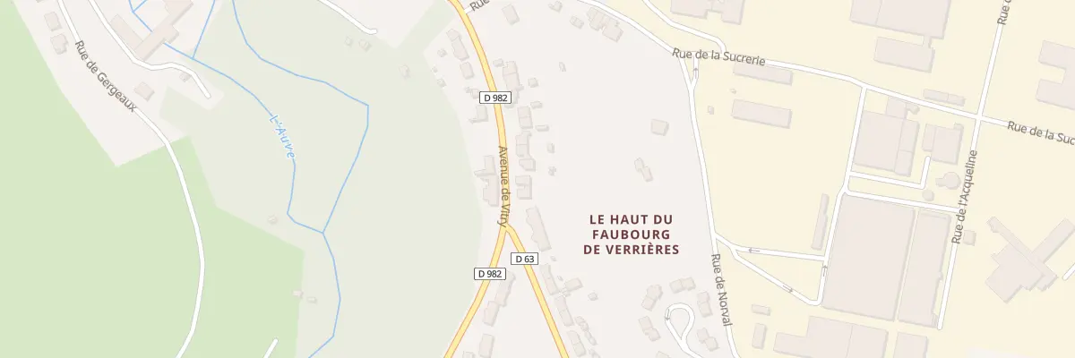 Plan du 52 Av de Vitry à Sainte-Menehould