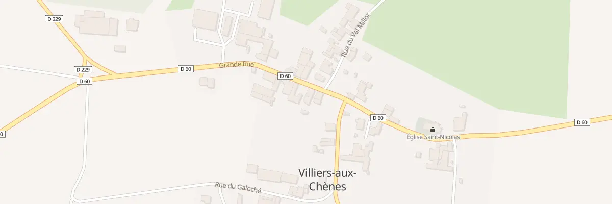 Plan du 15 Rue Grande Rue à Doulevant-le-Château
