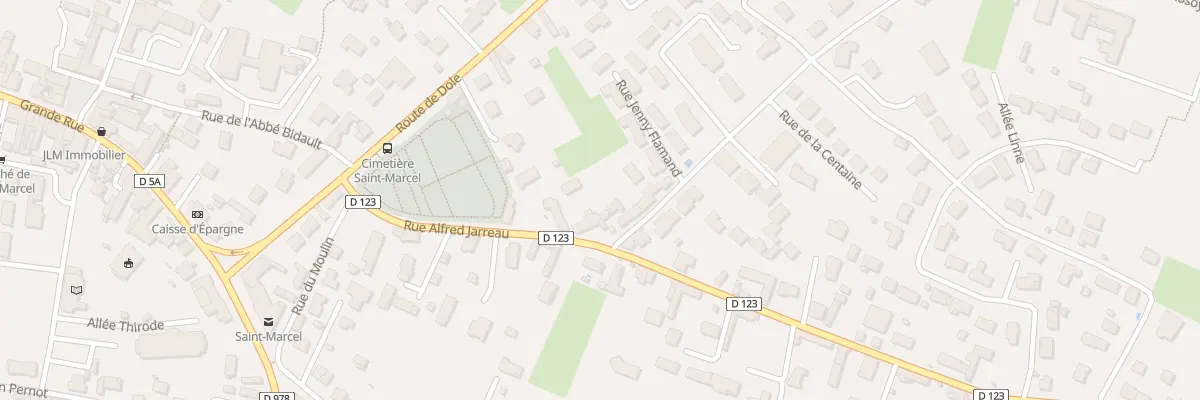 Plan du 1 Rue de la Centaine à Saint-Marcel