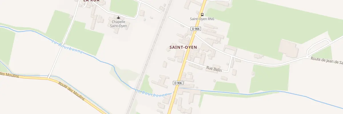 Plan du 5044 Saint Oyen à Montbellet
