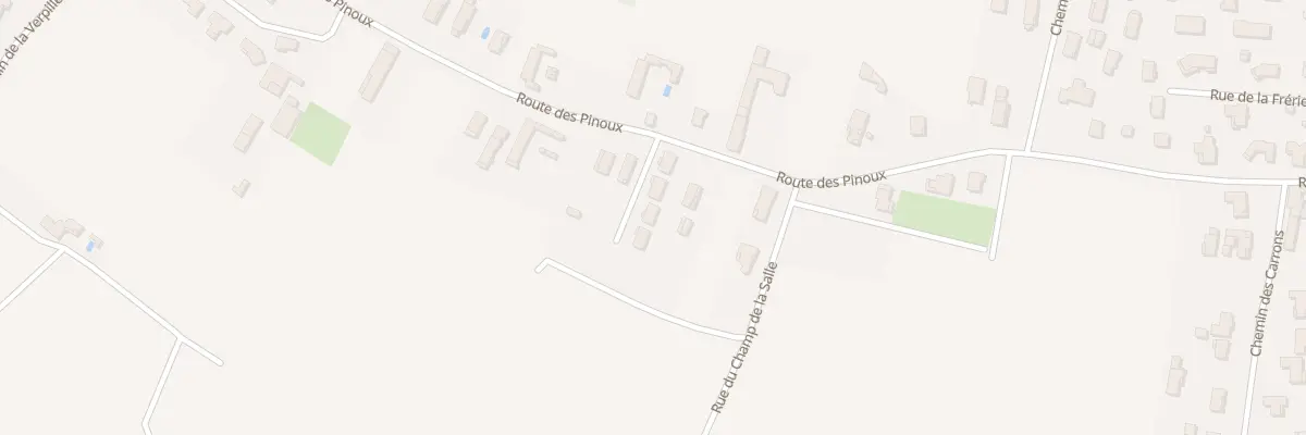 Plan du 479 Rte des Pinoux à Manziat