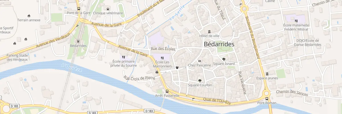 Plan du 2A Rue Noël Marmottan à Bédarrides