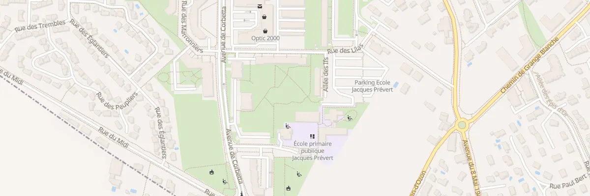 Plan du 93 Av de Corbetta à Corbas