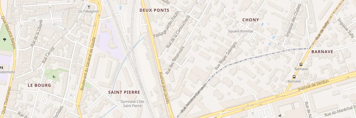 Plan du 52 Rue des Reservoirs à Bourg-lès-Valence