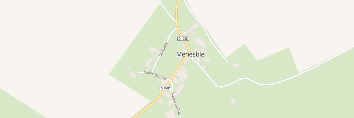 Plan du 9 Grande Rue à Menesble