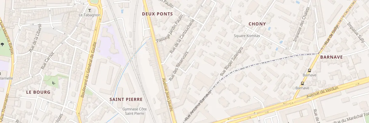 Plan du 50 Rue des Reservoirs à Bourg-lès-Valence