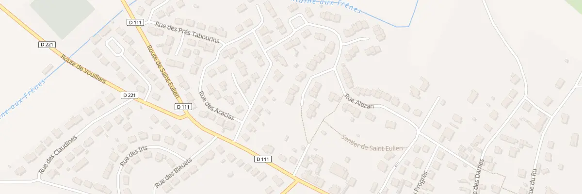 Plan du 14 Imp Alezan Sud à Villiers-en-Lieu