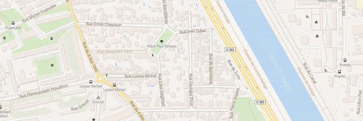 Plan du 14 Rue Georges Picot à Villeurbanne