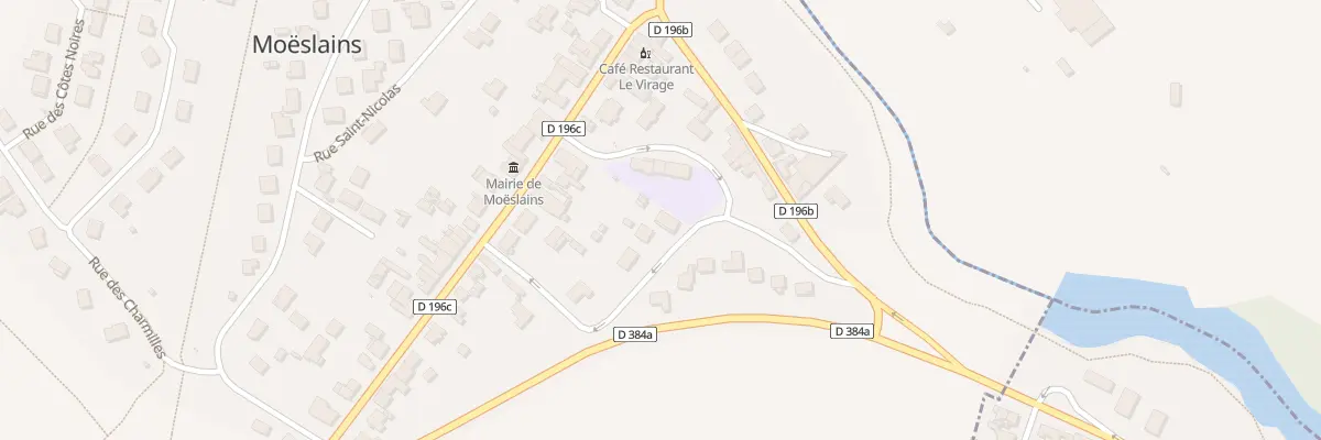 Plan du 2 Rue des Gascons à Moëslains
