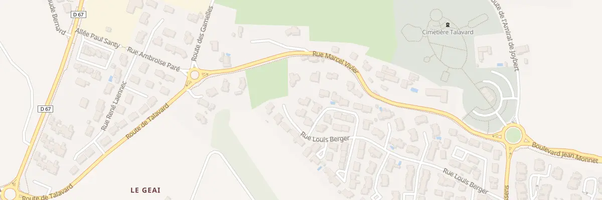 Plan du 608 Rue Louis Berger à Bourg-lès-Valence