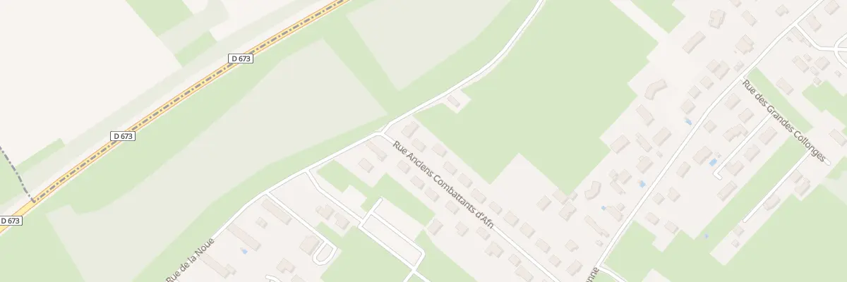Plan du 22 Rue Anciens Combattants d’Afn à Saint-Marcel