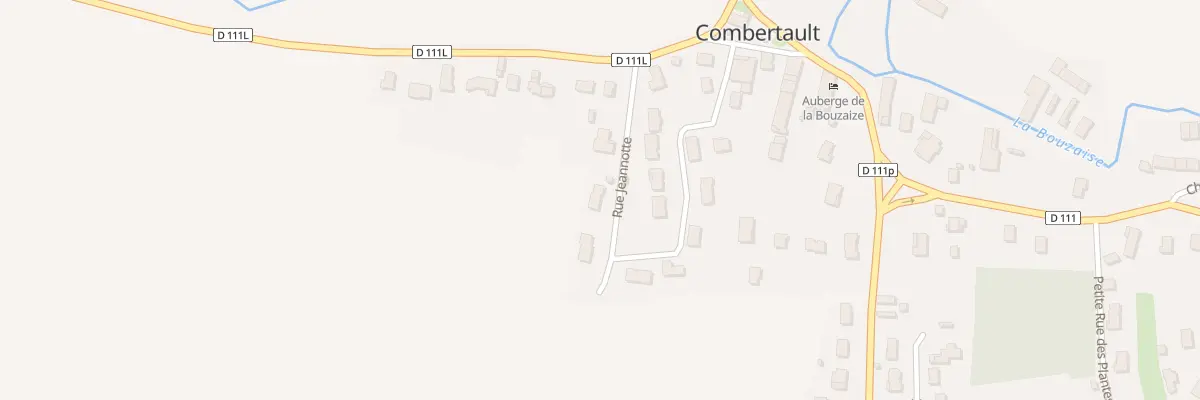 Plan du 4 Rue Jeannotte à Combertault