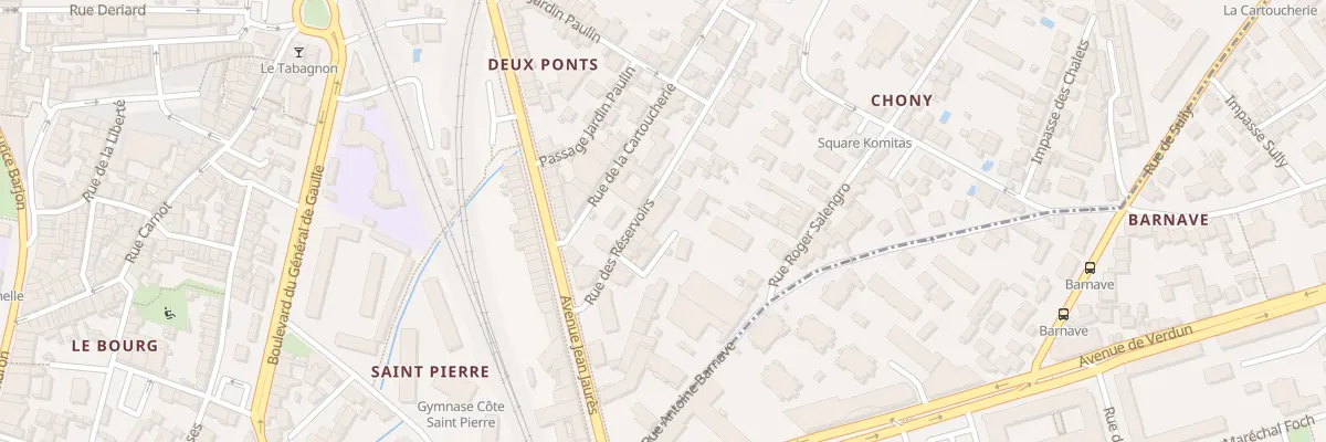 Plan du 48 Rue des Reservoirs à Bourg-lès-Valence