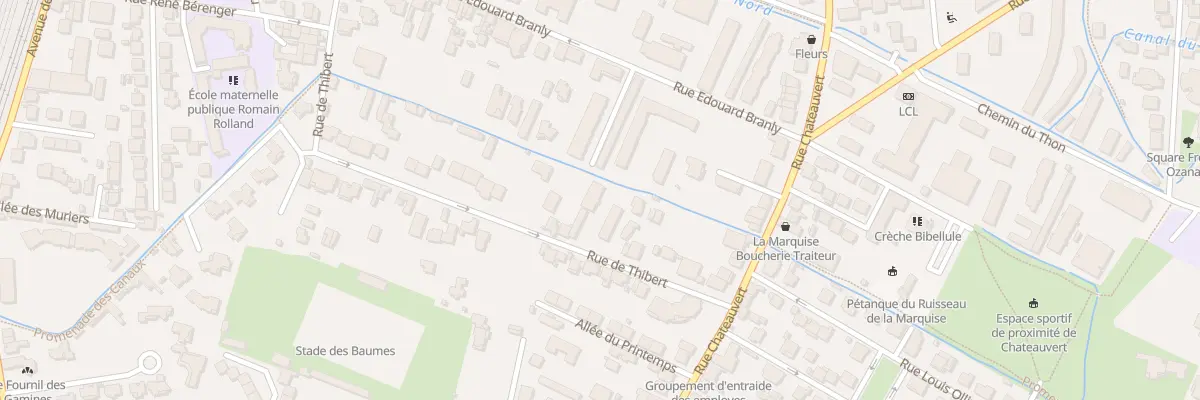 Plan du 73 Rue de Thibert à Valence