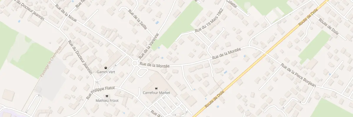 Plan du 22 Rue de la Montée à Saint-Marcel