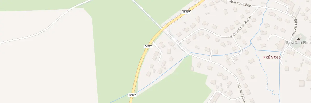 Plan du 1 Imp de l’Enclos Ponceau à Sedan
