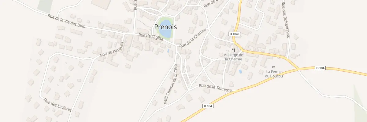 Plan du 3 Rue de la Tannerie à Prenois