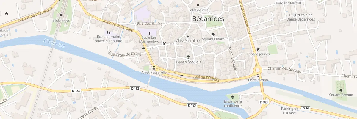 Plan du 10 Rue des Minimes à Bédarrides