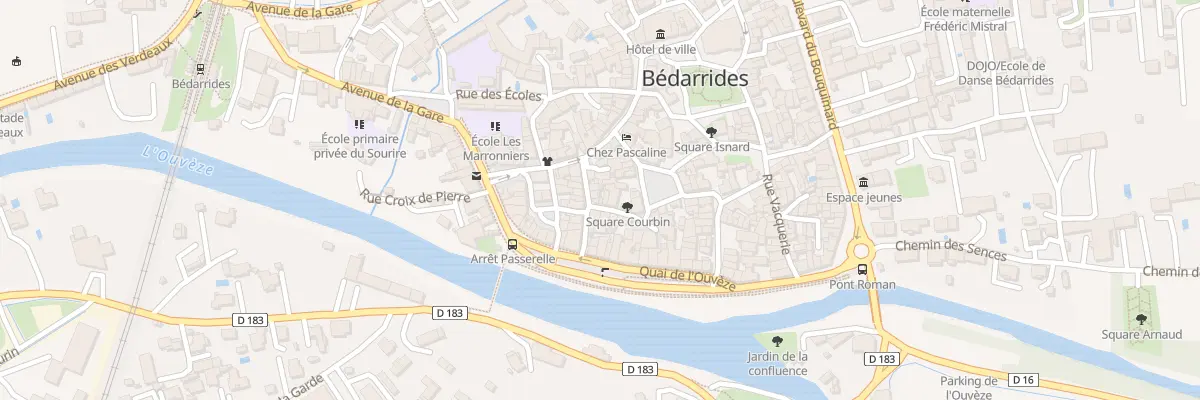 Plan du 9B Rue des Minimes à Bédarrides