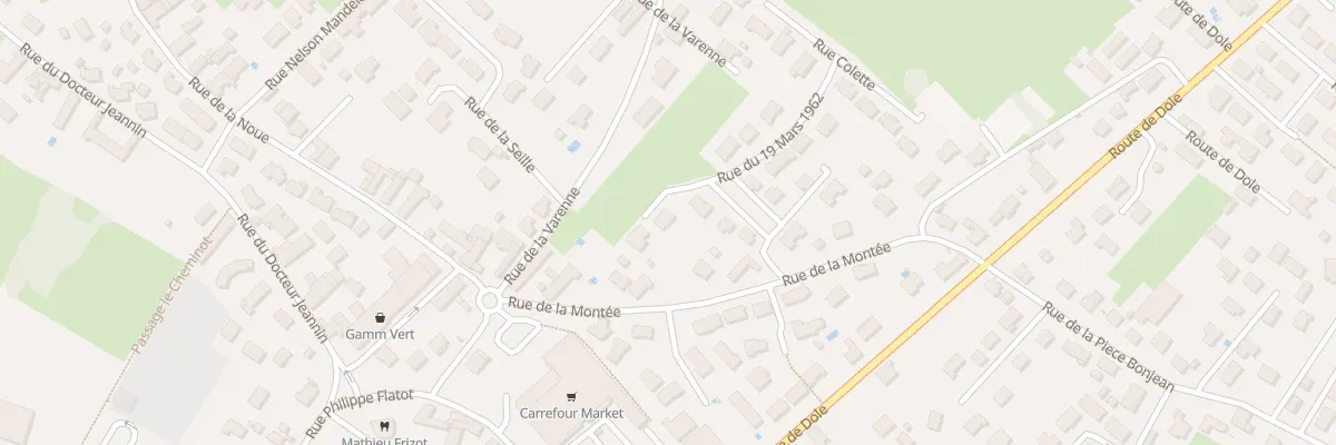 Plan du 6 Rue du 19 Mars 1962 à Saint-Marcel