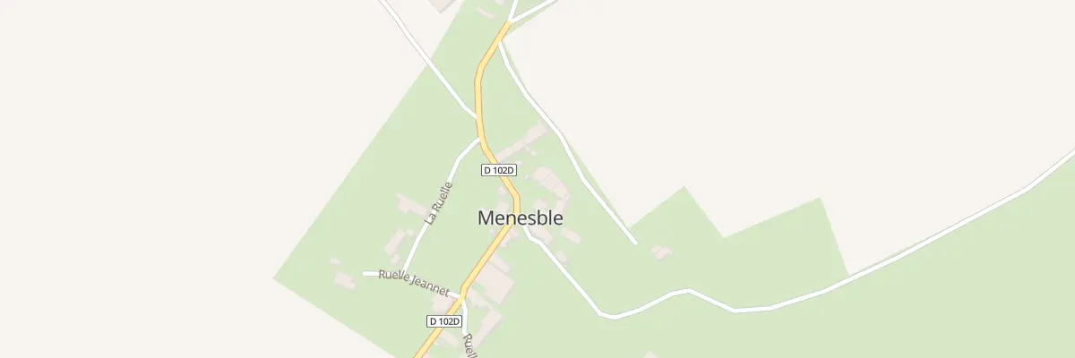 Plan du 24 Gr Grande Rue à Menesble