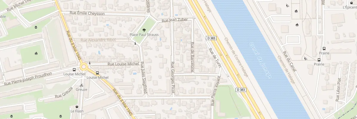 Plan du 21B Rue Georges Picot à Villeurbanne