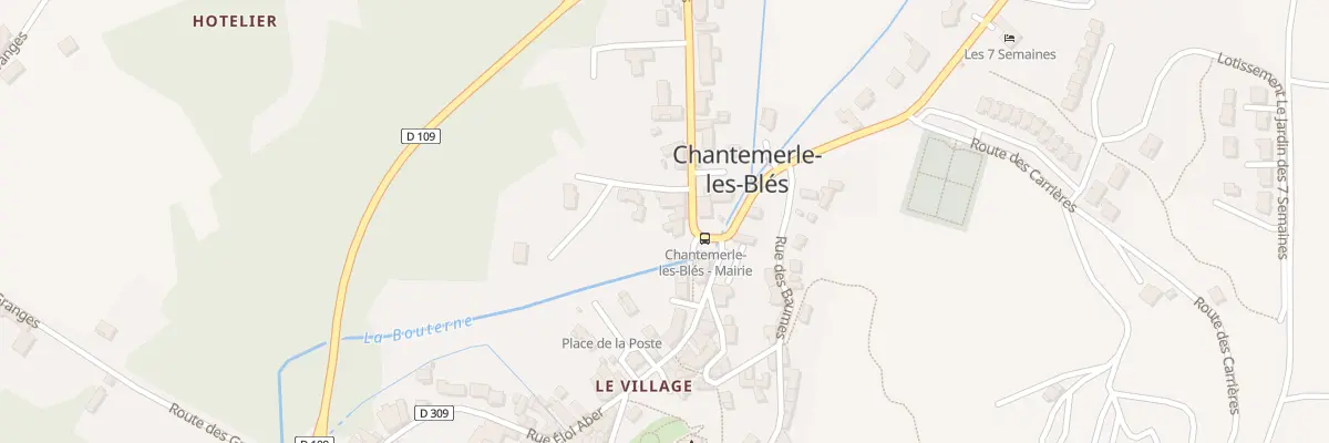 Plan du 25 Imp Pré Bouvier à Chantemerle-les-Blés