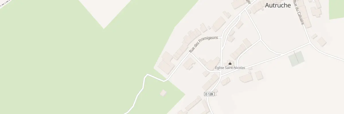 Plan du 14 Rue des Fromigeons à Autruche