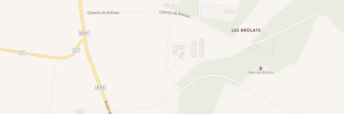 Plan du 116 Che de Bressac à Portes-lès-Valence