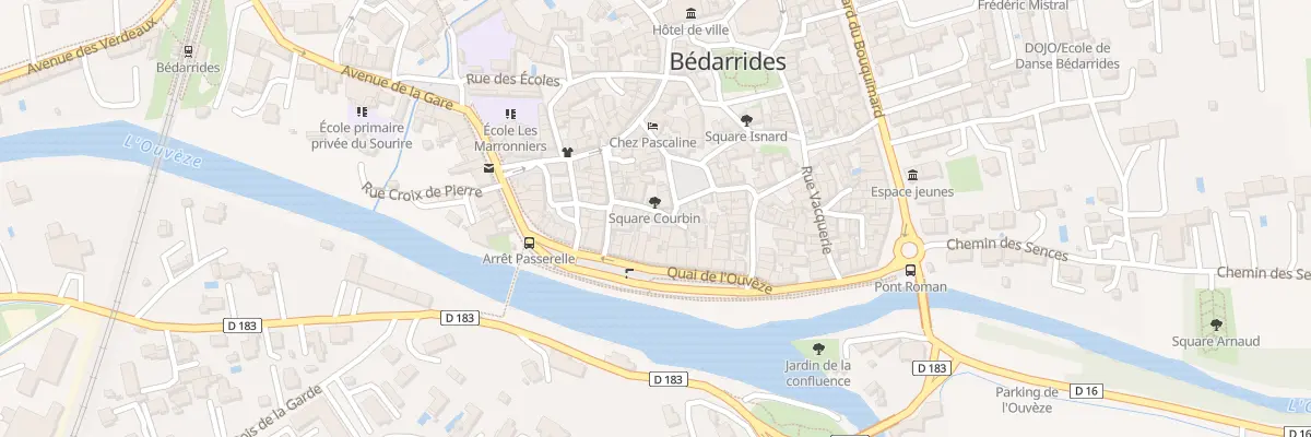 Plan du 18 Rue des Minimes à Bédarrides