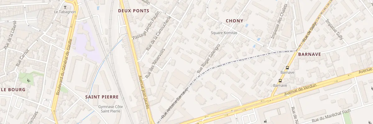 Plan du 4B Rue Roger Salengro à Bourg-lès-Valence