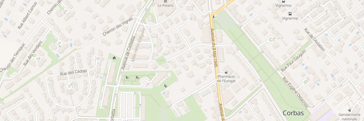Plan du 11 Rue Camille Desmoulins à Corbas