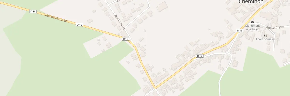 Plan du 10 Rue de Maurupt à Cheminon