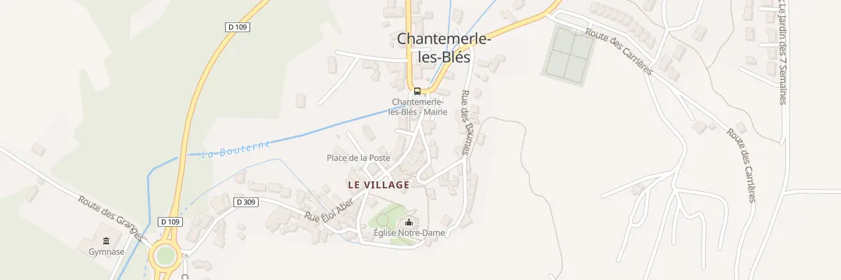 Plan du 15 Rue Eloi Aber à Chantemerle-les-Blés