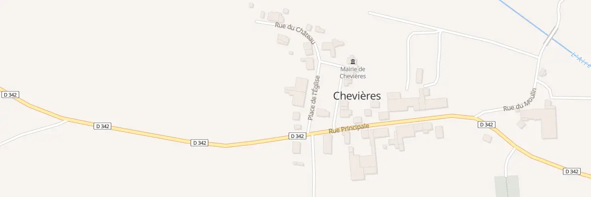 Plan du 3 Rue de l’Église à Chevières