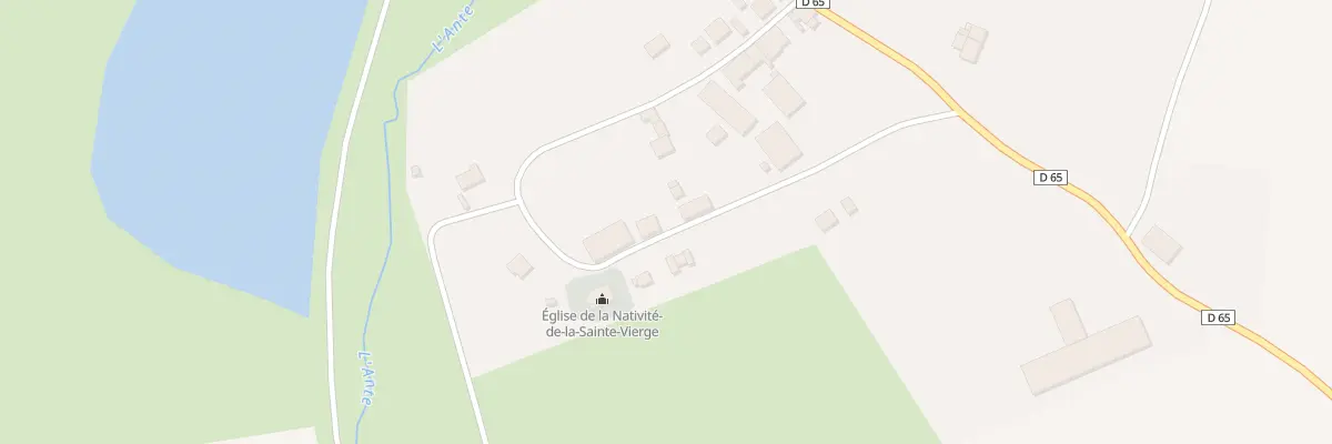 Plan du 16 Rue Notre Dame à Sivry-Ante