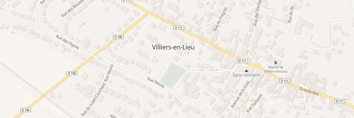 Plan du 67A Gr Grande Rue à Villiers-en-Lieu