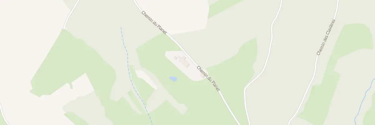 Plan du 405 Che du Planet à Villette-de-Vienne