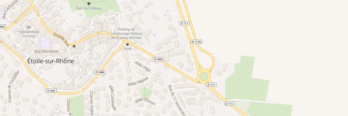 Plan du 5100 Le Village à Étoile-sur-Rhône